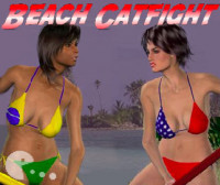Битка с момичета на плажа