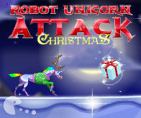 Робот еднорог атака Коледа