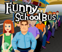 Забавен училищен автобус