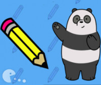 Ние мечоците Как да нарисуваш Панда