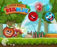 Червена и Синя топка Влюбени топки