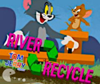 Том и Джери Рециклиране в реката