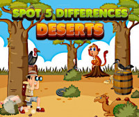 Пустини Открий 5 разлики