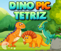 Картинки с динозаври Тетрис