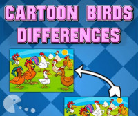 Анимационни птици Разлики