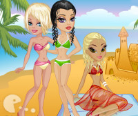 Момичета на плажа