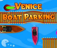 Паркирай лодка във Венеция