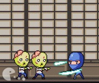 Нинджа срещу зомбита